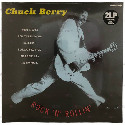 Виниловая пластинка Чак Берри CHUCK BERRY double Vinyl Album Rock 'N' Rollin (2 пластинки), новая
