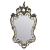 Настенное зеркало в раме "Император", золото