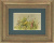 Картина на сусальном золоте «Птички в полевых цветах»