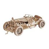 Деревянный конструктор Robotime - Гоночный автомобиль 1910-х годов (Grand Prix Car)