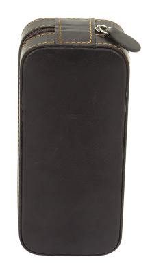 Шкатулка-футляр Friedrich Lederwaren для хранения  2-х часов арт.20110-3, темно-коричневый