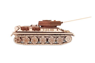 Деревянная сборная модель 3D EWA - Танк Т-34-85