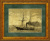 Картина на сусальном золоте «Золотой корабль»