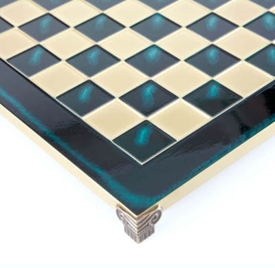 Шахматный набор "Стаунтон, турнирные" (36х36 см), доска зеленая