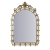 Настенное зеркало в раме "Коро Ду Рей", золото