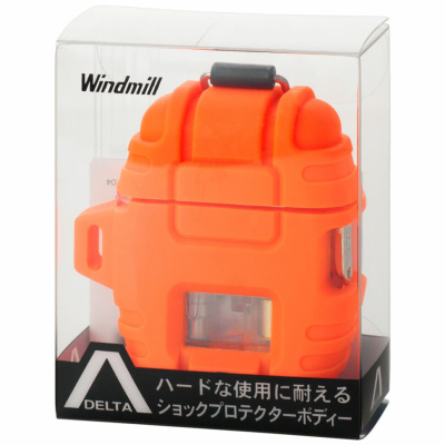 Турбо зажигалка для экстремальных ситуаций Windmill DeltaTurbo Blaze Orange, WM 390-0008