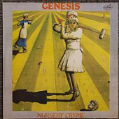 Виниловая пластинка Генезис, Genesis; Nersery cryme, бу