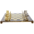 Шахматный набор "Греко-Романский Период" (44х44 см), доска коричневая