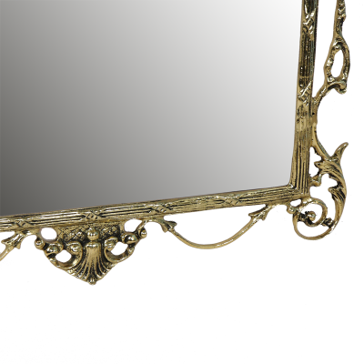 Настенное зеркало в раме "Ешпига", золото