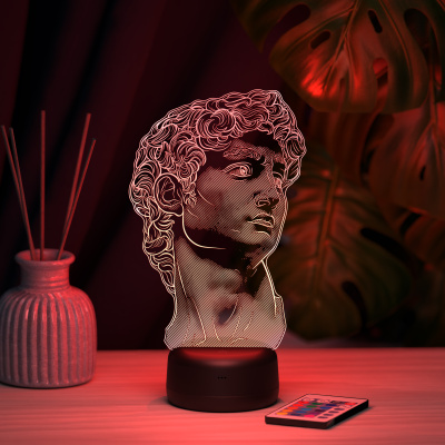 3D ночник Статуя Давид (Микеланджело)