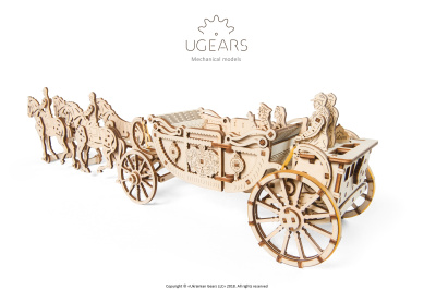 Сборная модель Королевская карета (лимитированная коллекция) UGEARS