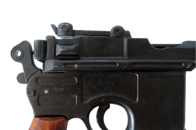 Макет. Пистолет Mauser C96 ("Маузер") с деревянной кобурой-прикладом (Германия, 1896 г.)
