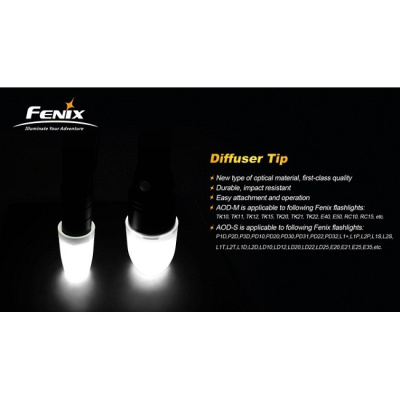 Диффузионный фильтр для фонарей  Fenix  AOD-M , белый