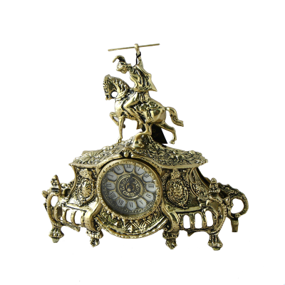 Каминные часы с канделябрами "Коша", золото
