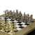 Шахматный набор "Античные войны" (28х28 см) доска черно-белая
