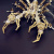 Сборная металлическая модель "Король скорпионов" Gold Plus Cyberpunk DIY