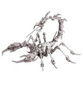 Сборная металлическая модель "Король скорпионов" Silver Plus Cyberpunk DIY