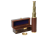 Подзорная труба в деревянном футляре (Lмакс=38 см)