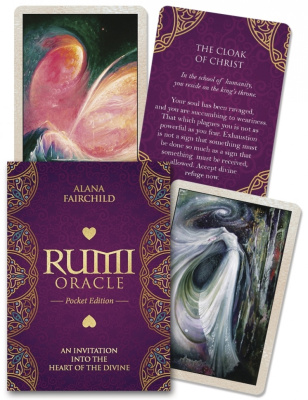 Карты Таро. "Rumi Oracle. Pocket Edition" / Оракул Руми (карманное издание), Blue Angel