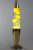 Лава-лампа 35см Жёлтая/Прозрачная (Воск) Хром