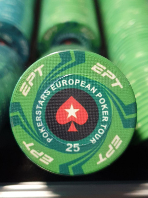 Набор для покера EPT Ceramic на 500 фишек, черный