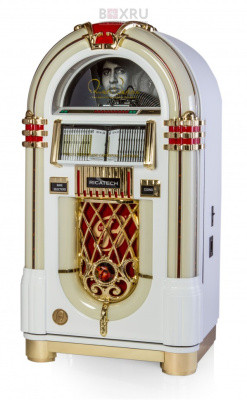 Музыкальный центр Ricatech the Amitabh Bachchan Jukebox White & Gold, Bluetooth