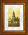 Картина на сусальном золоте «Московский кремль»