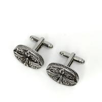 Запонки Cufflinks Inc. Овал антик. Геральдика CF69
