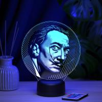 3D ночник Сальвадор Дали