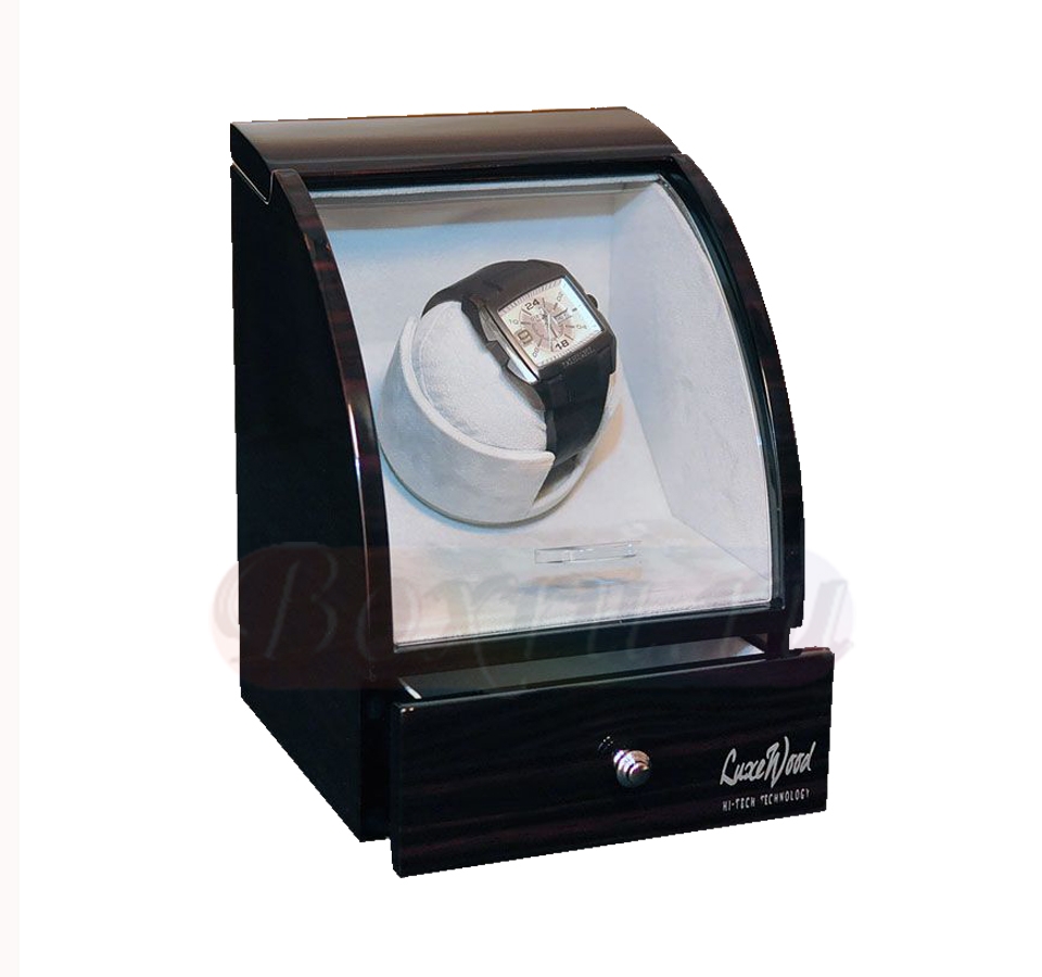 Шкатулка для подзавода 1х часов Luxewood LW321-1 + GD
