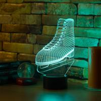 3D ночник Фигурный конек