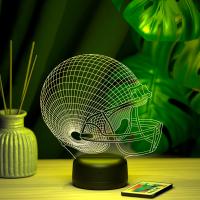 3D ночник Шлем для американского футбола
