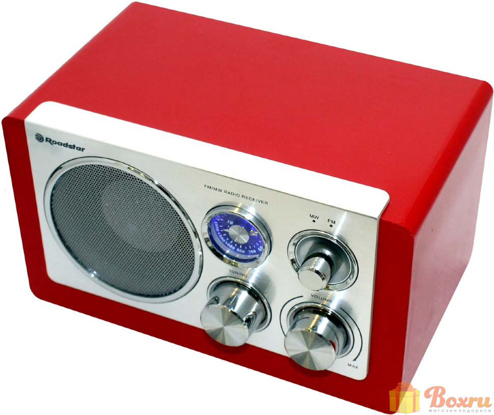 Радиоприемник Roadstar HRA-1200N/RD (FM), красный