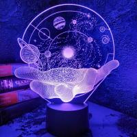 3D ночник Вселенная на ладони
