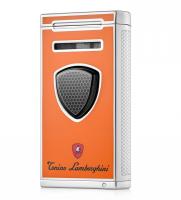 Турбо зажигалка TONINO LAMBORGHINI PERGUSA Interwoven Torch Flame (MFH-307) ORANGE