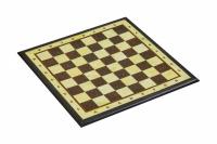 Шахматная доска малая с рамкой из янтаря 25*25