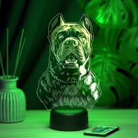 3D ночник Кане-корсо
