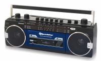 Ретро-магнитофон Roadstar RCR-3025BL, синий