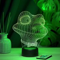 3D ночник Лягушонок