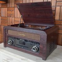 Виниловый проигрыватель Muse MT-115 DAB, дерево