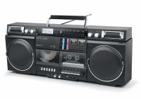 Музыкальный центр Muse Boombox, FM-радио, CD / MP3, магнитофон, USB / micro-SD, Bt