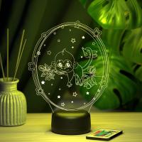 3D ночник Обезьянка