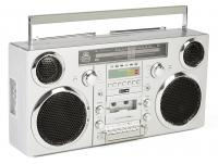 Музыкальный центр GPO Brooklyn Boombox, серый