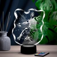 3D ночник Гандболист