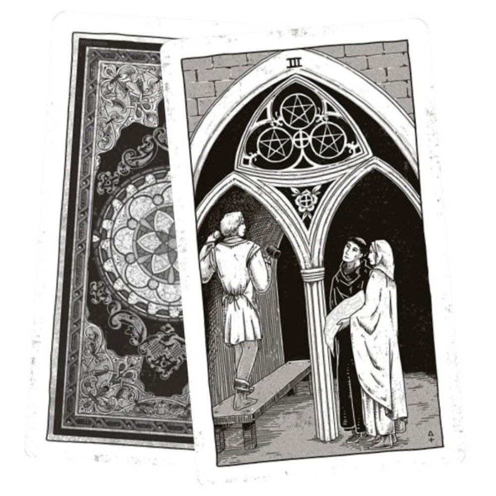 Карты Таро "Black Ritual Tarot" US Games / Черное ритуальное Таро