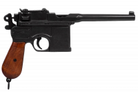 Макет. Пистолет Mauser C96 ("Маузер") (Германия, 1896 г.), накладки на рукояти из дерева