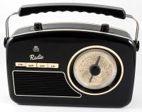 Радиоприемник GPO Rydell Nostalgic (fm.mw.sw.lw), чёрный