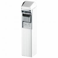Турбо зажигалка Windmill  4WX FFS Silver Pearl / Vertical line