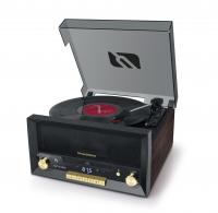 Виниловый проигрыватель Muse MT-112W, коричнево-черный