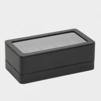 Шкатулка для хранения 5 часов Wolf Apple 463103, черная
